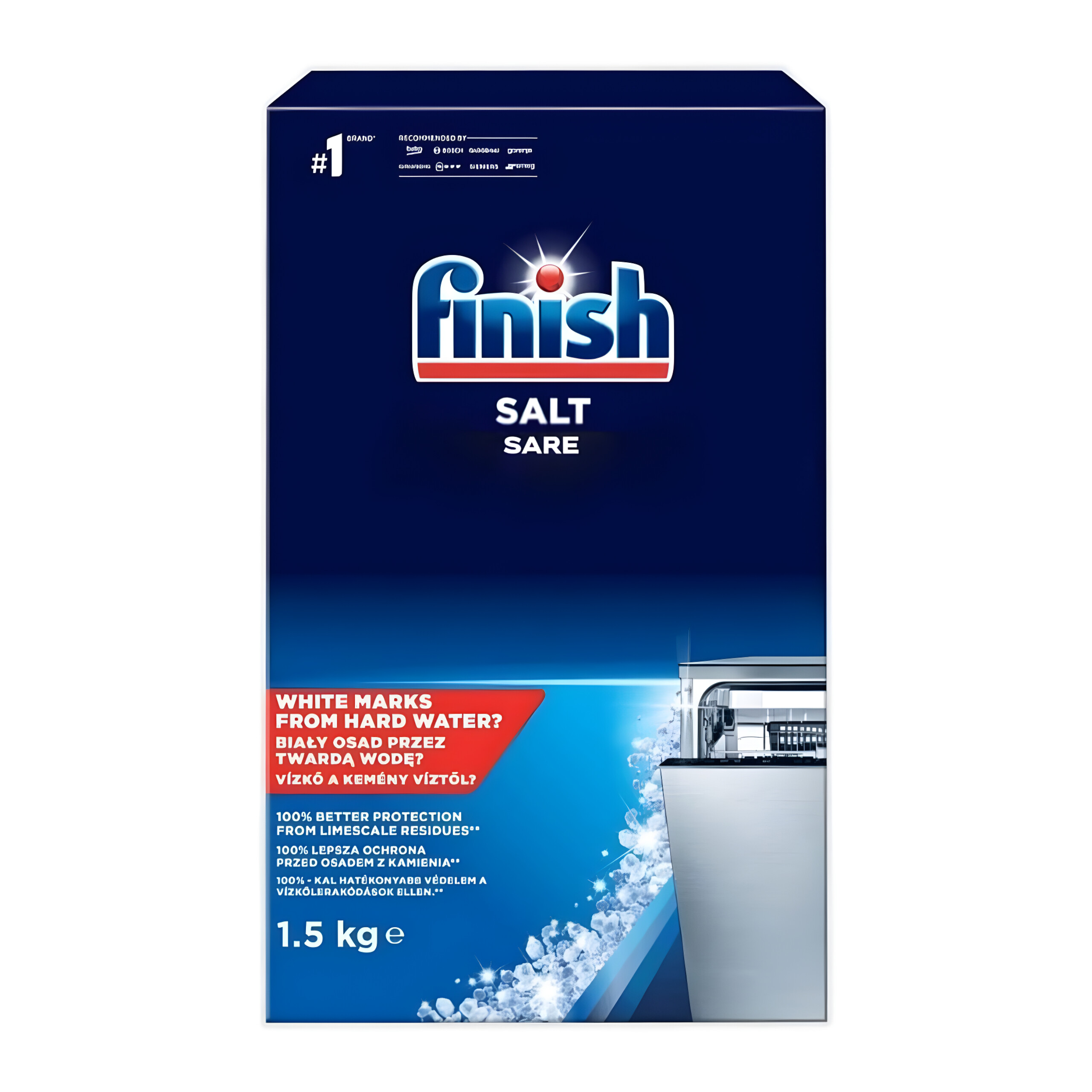 فینیش نمک ماشین ظرفشویی انگلستانی (Finish Salt 1.5 Kg)