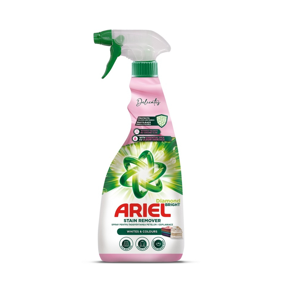 اریل اسپری لکه بر پارچه‌های حساس و ظریف اروپایی (Ariel Delicates 750ml)
