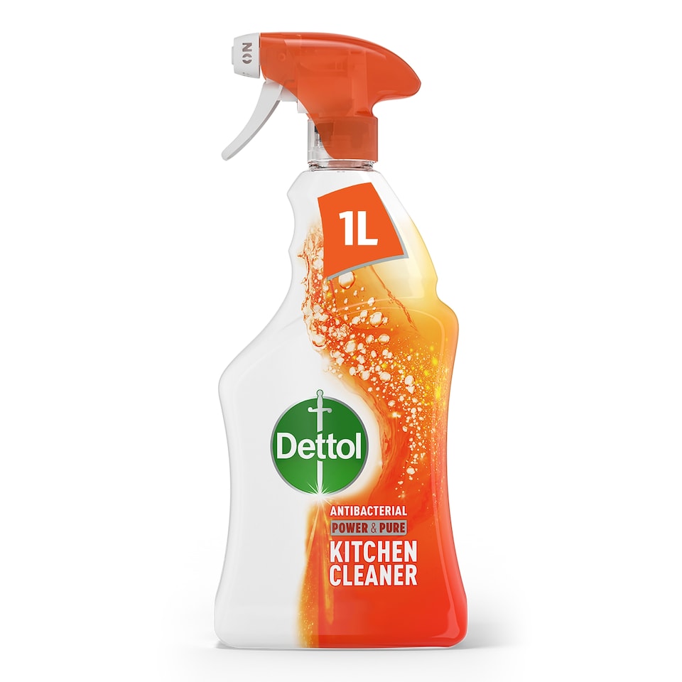 دتول اسپری  چربی زدا و ضدعفونی کننده آشپزخانه (Dettol Kitchen Cleaner)
