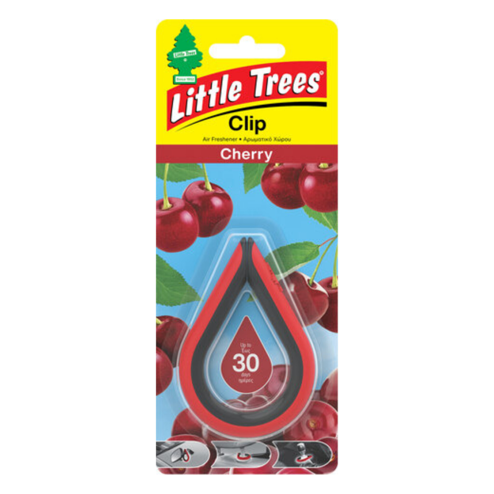 لیتل تریس خوشبوکننده خودرو رایحه گیلاس (Little Trees clip  Cherry)