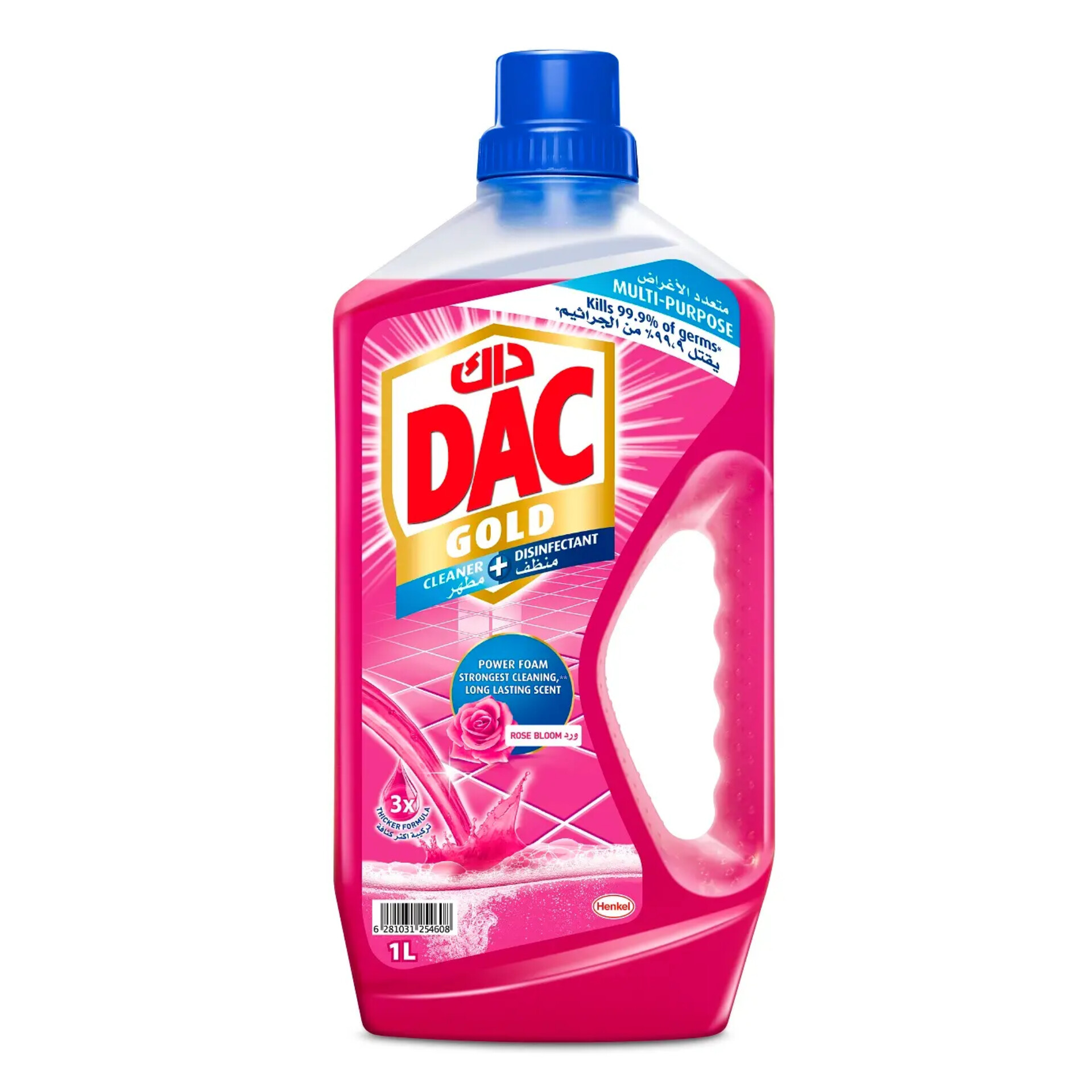 داک گلد مایع کفشور با رایحه شکوفه رز (DAC Gold Rose Bloom)
