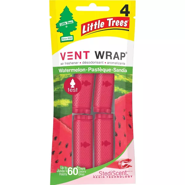 لیتل تریس خوشبوکننده خودرو رایحه هندوانه (Little Trees Vent Warp Watermelon)