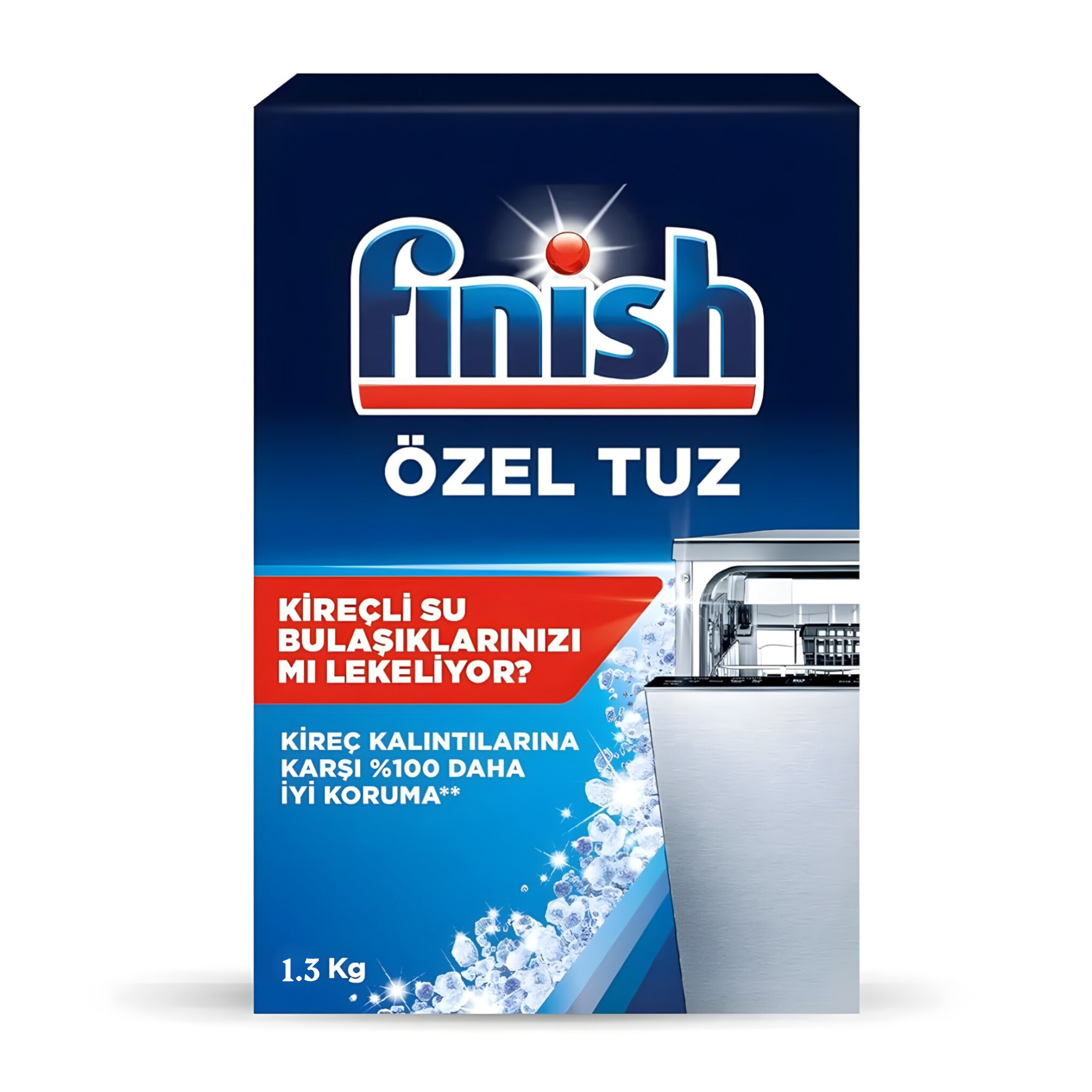 فینیش نمک ماشین ظرفشویی ترکیه (Finish Özel Tuz 1.3 Kg)