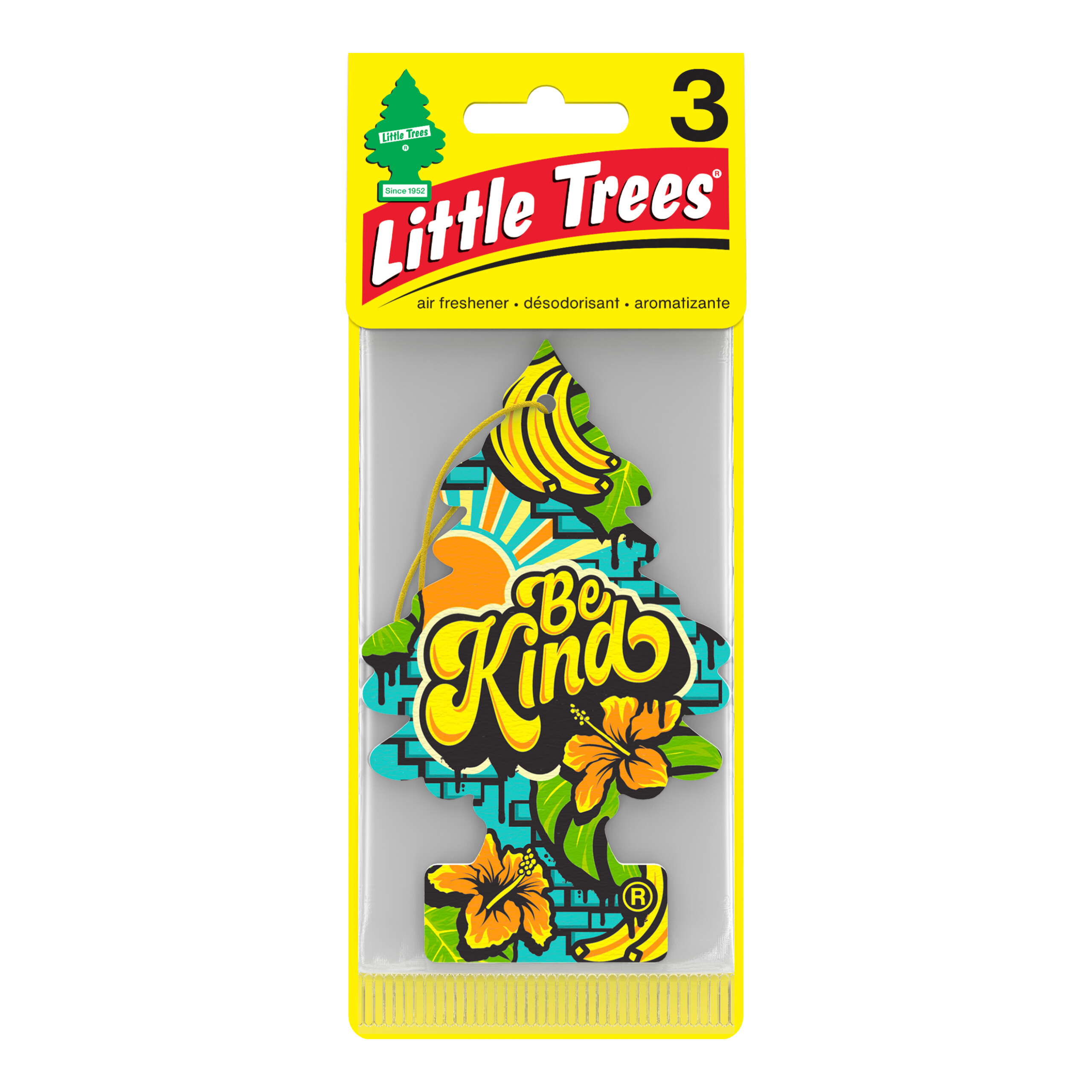 لیتل تریس خوشبوکننده خودرو رایحه بی کیند (Little trees Be Kind)