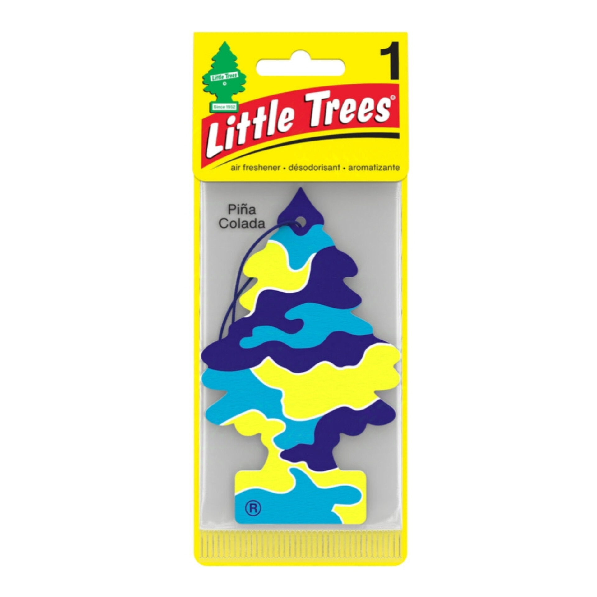 لیتل تریس خوشبوکننده خودرو رایحه نوشیدنی پینا کولادا (Little trees Pina Colada)