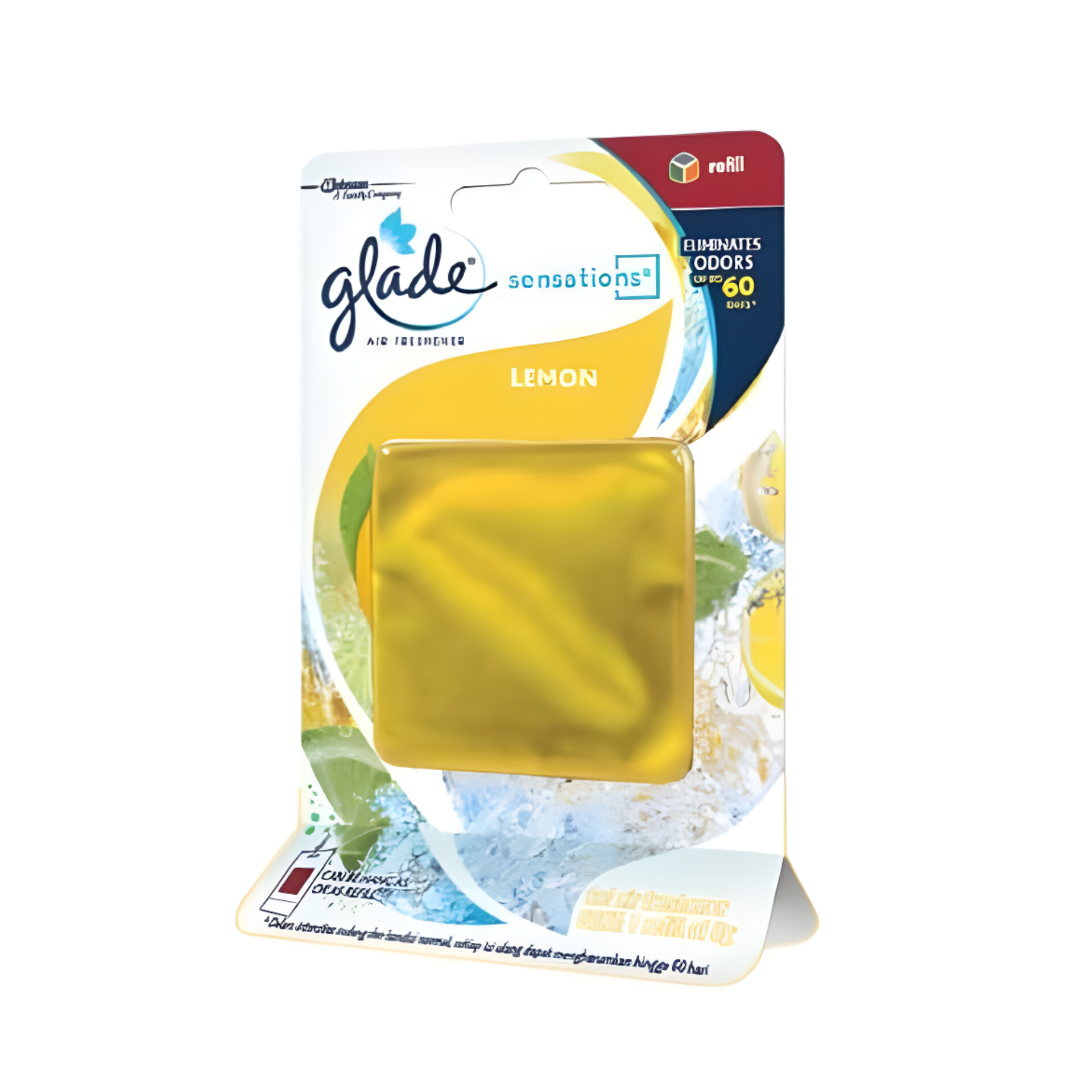 گلید ژل خوشبوکننده هوا کارتی با رایحه لیمو (Glade Gel)