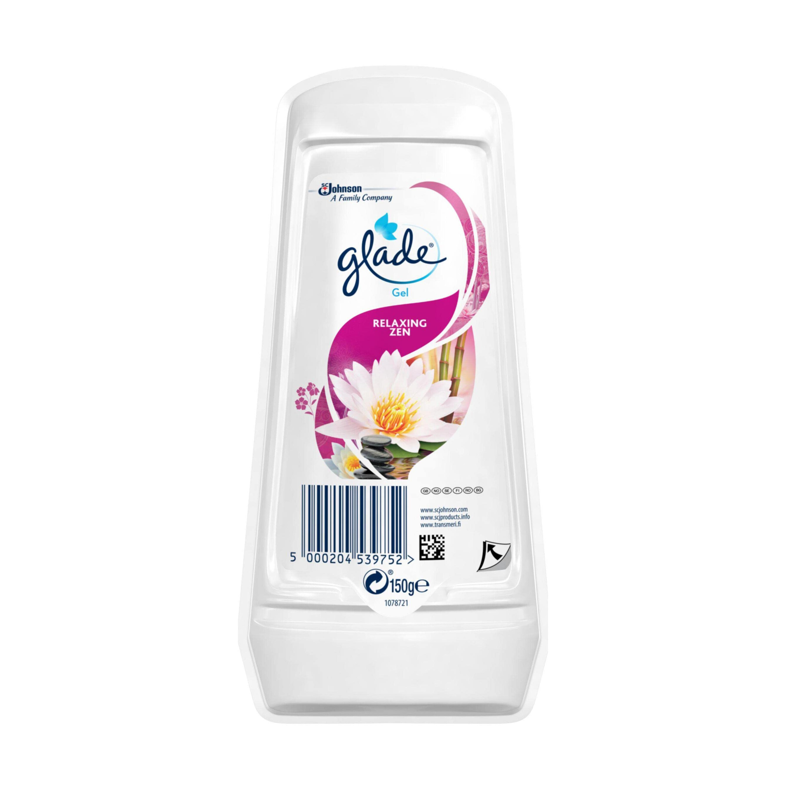گلید خوشبوکننده هوا با رایحه نیلوفر آبی و بامبو (Glade Fresh Gel)