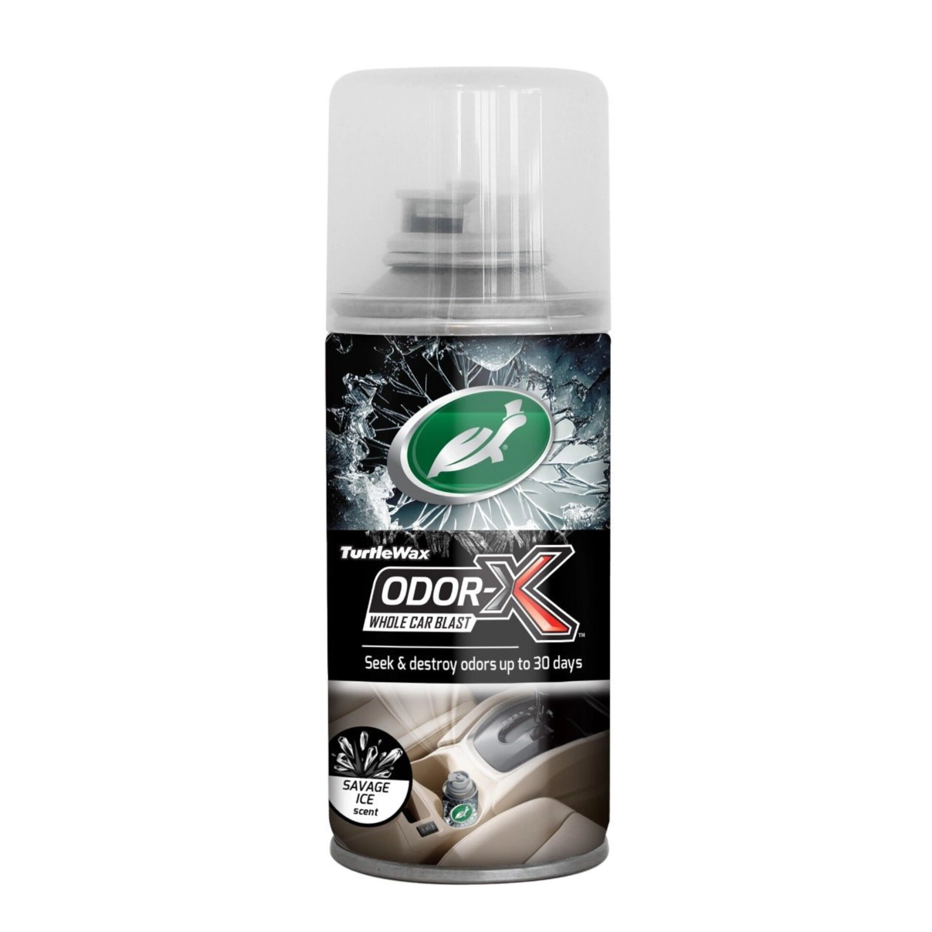 ترتل واکس بمب خوشبوکننده و از بین برنده بو ماشین رایحه یخ وحشی (Turtle Wax)