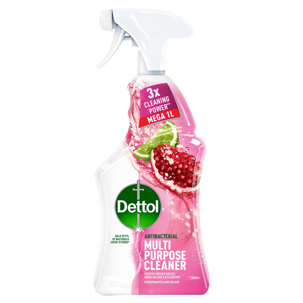 دتول اسپری چند منظوره تمیز و ضد عفونی کننده سطوح رایحه لیمو و انار (Dettol Multi)