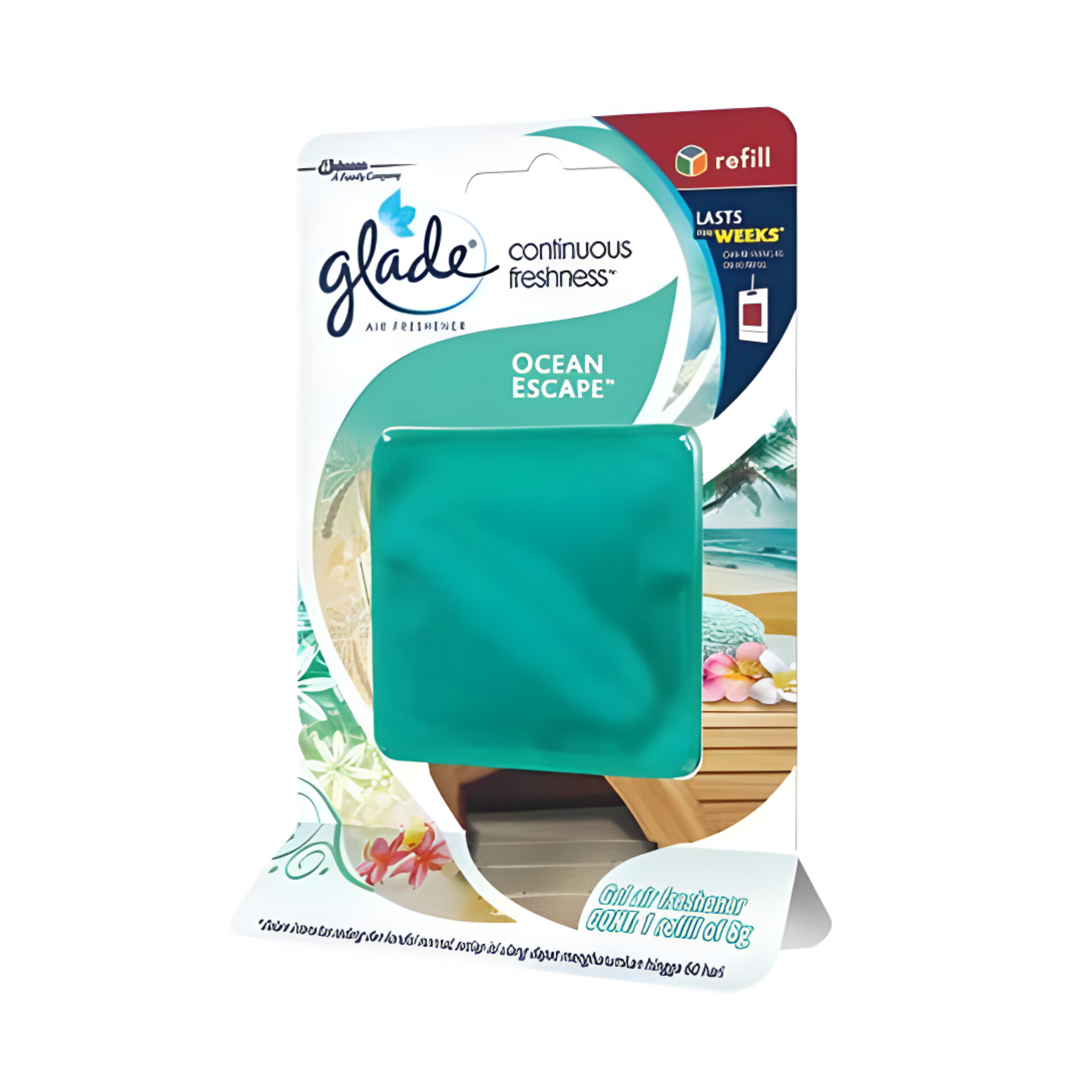 گلید ژل خوشبوکننده هوا کارتی با رایحه نسیم اقیانوسی (Glade Gel)