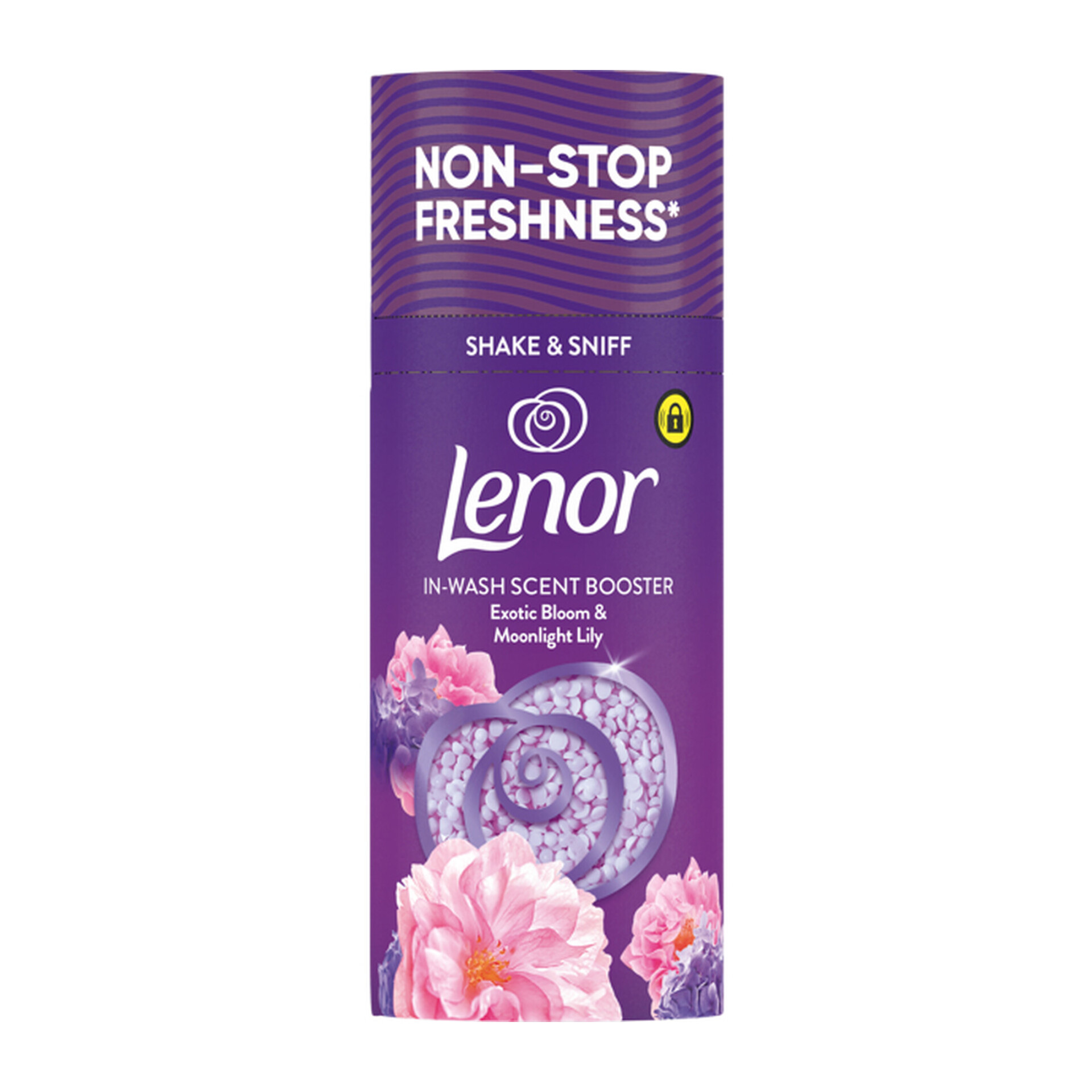 لنور دانه های خوشبوکننده لباس رایحه گل های گرمسیری (Lenor Exotic Bloom)