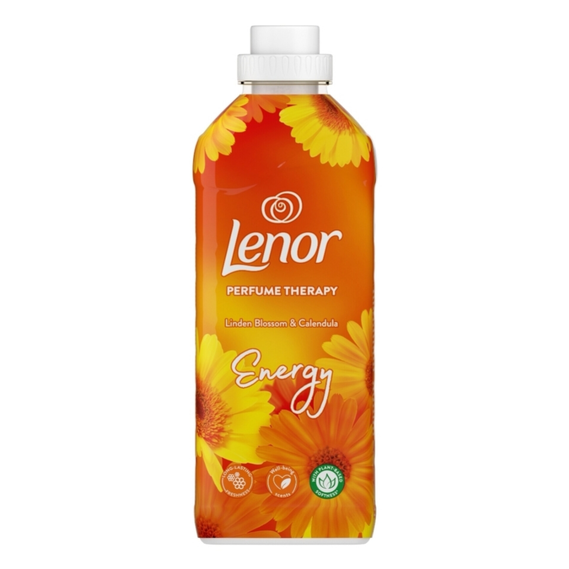 لنور نرم کننده و خوشبوکننده لباس  رایحه گل لیندن و گل همیشه بهار (Lenor Linden Blossom & Calendula)