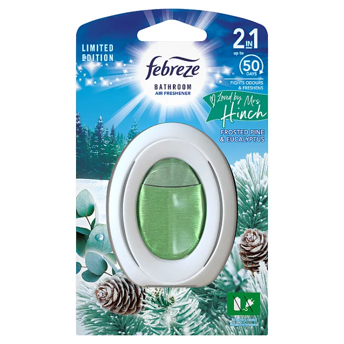 فبرز اروپایی خوشبوکننده سرویس بهداشتی رایحه کاج و اکالیپتوس (Febreze Frosted Pine & Eucalyptus)