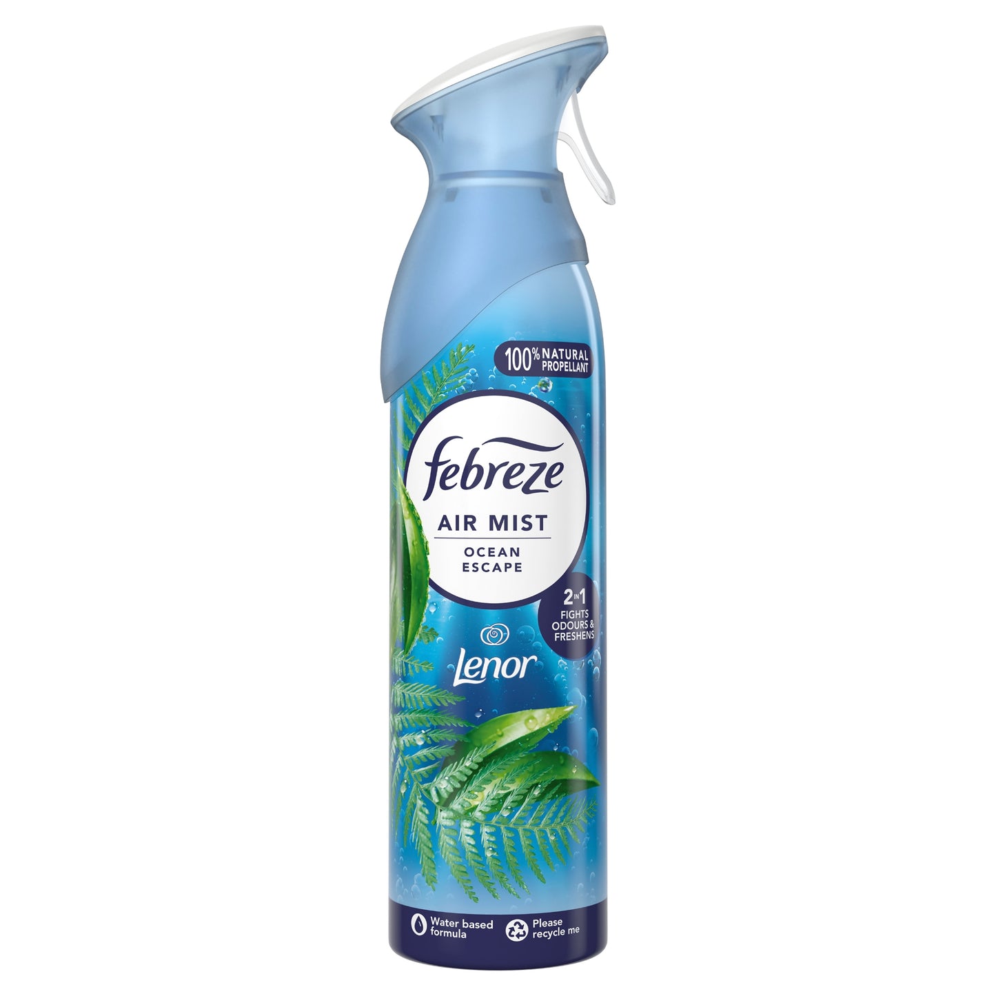 فبرز اسپری خوشبوکننده هوا رایحه لنور نسیم اقیانوس اروپایی (Febreze + Lenor)