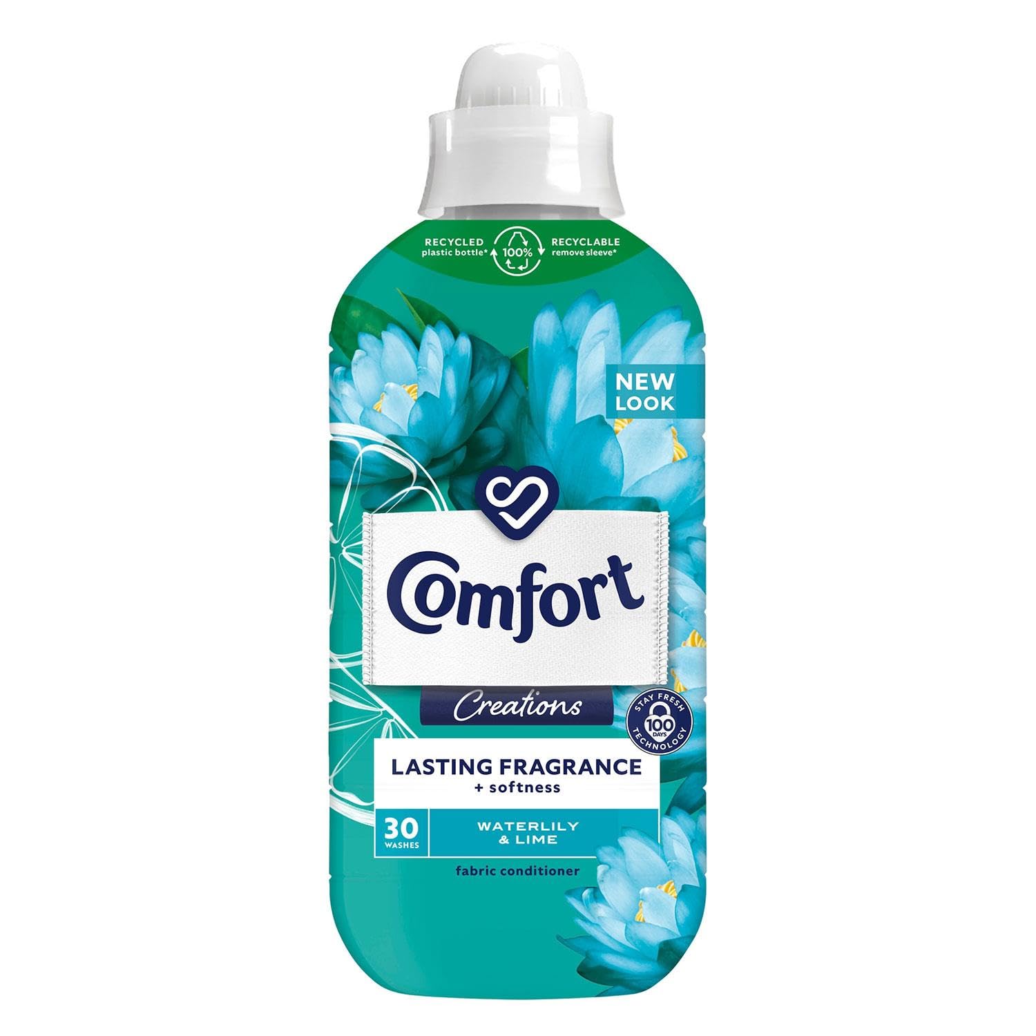کامفورت اروپایی مایع نرم کننده و خوشبو کننده لباس رایحه نیلوفر آبی و لیمو (Comfort WATERLILY & LIME)