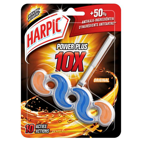 هارپیک آویز خوشبوکننده و تمیزکننده توالت فرنگی پاور پلاس ×10 (Harpic Power Plus 10X Original)