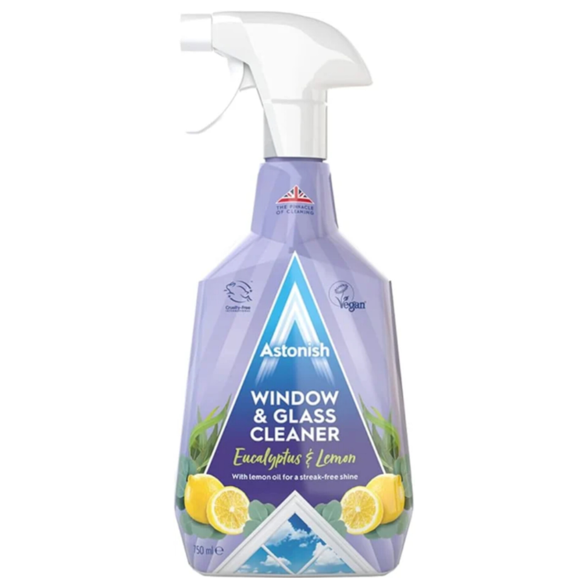 استونیش اروپایی اسپری شیشه پاکن و ضد بخار (Astonish Window & Glass Cleaner)
