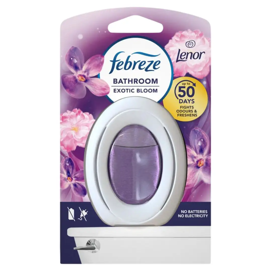 فبرز اروپایی خوشبوکننده سرویس بهداشتی رایحه شکوفه استوایی لنور (Febreze Lenor Exotic Bloom)