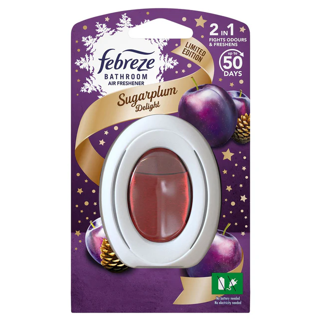 فبرز اروپایی خوشبوکننده سرویس بهداشتی رایحه کاج و آلو سیاه (Febreze Sugarplum Delight)