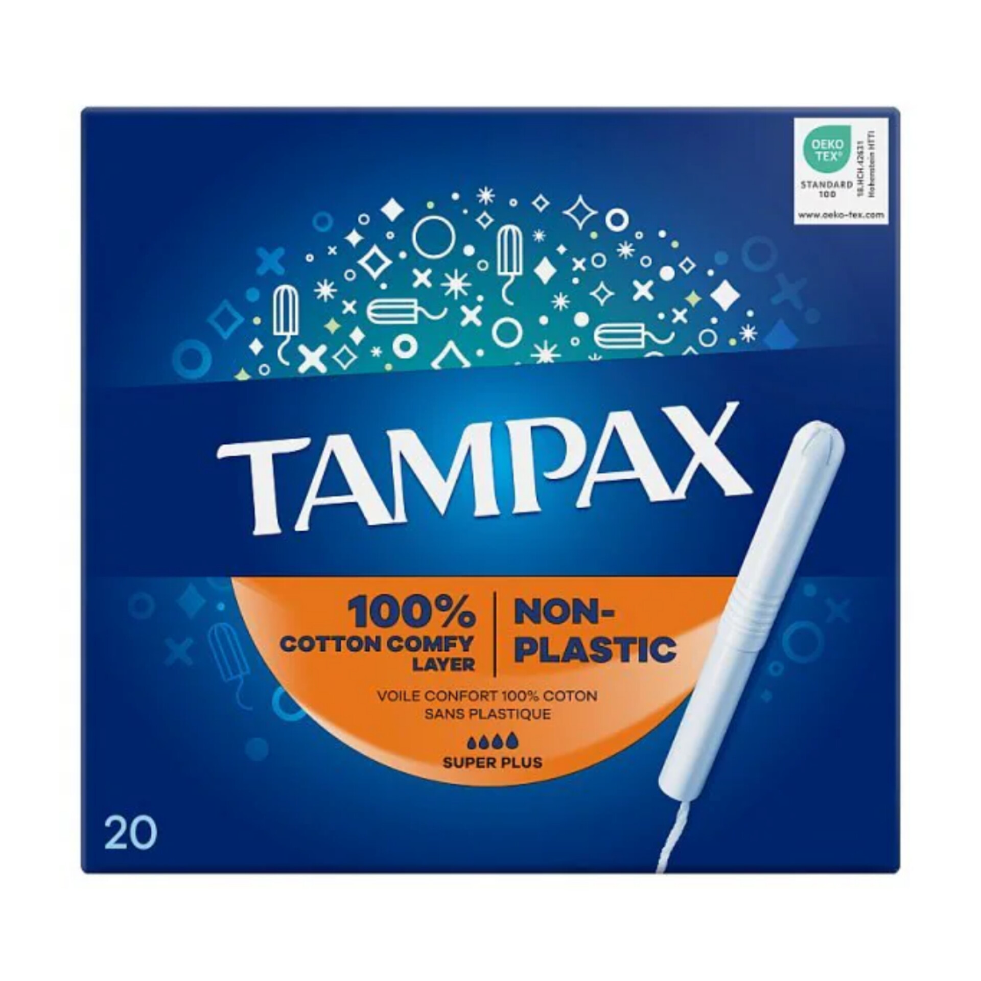 تامپکس قرمز مدل سوپر پلاس (Tampax Super Plus)