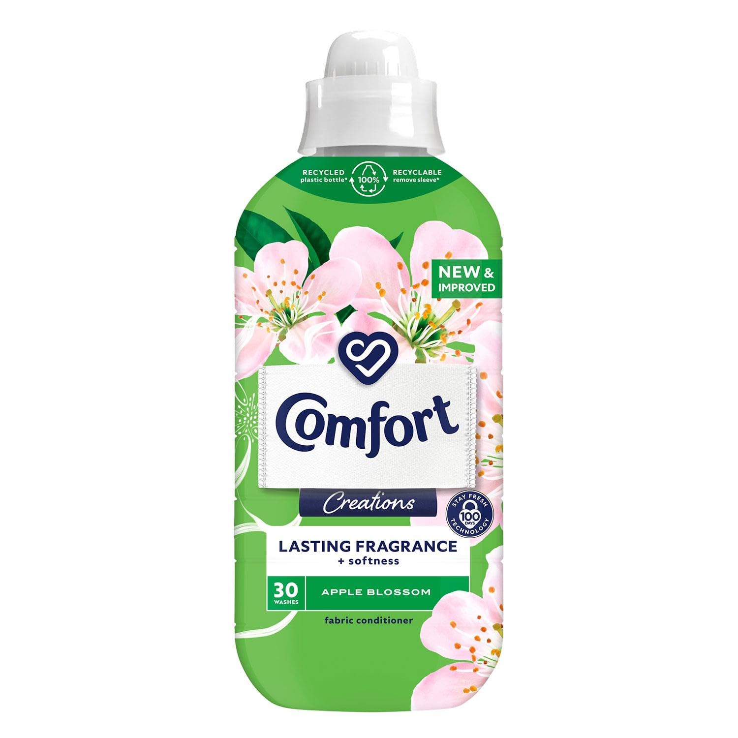 کامفورت اروپایی مایع نرم کننده و خوشبو کننده لباس رایحه گل سیب (Comfort APPLE BLOSSOM)