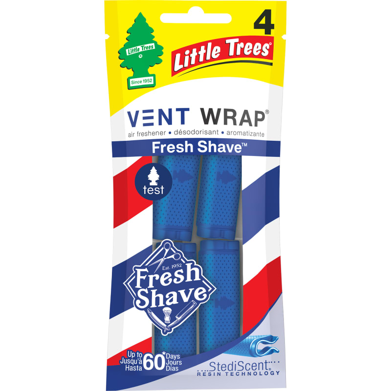 لیتل تریس خوشبوکننده خودرو رایحه اصلاح تازه (Little Trees Vent Warp Fresh Shave)