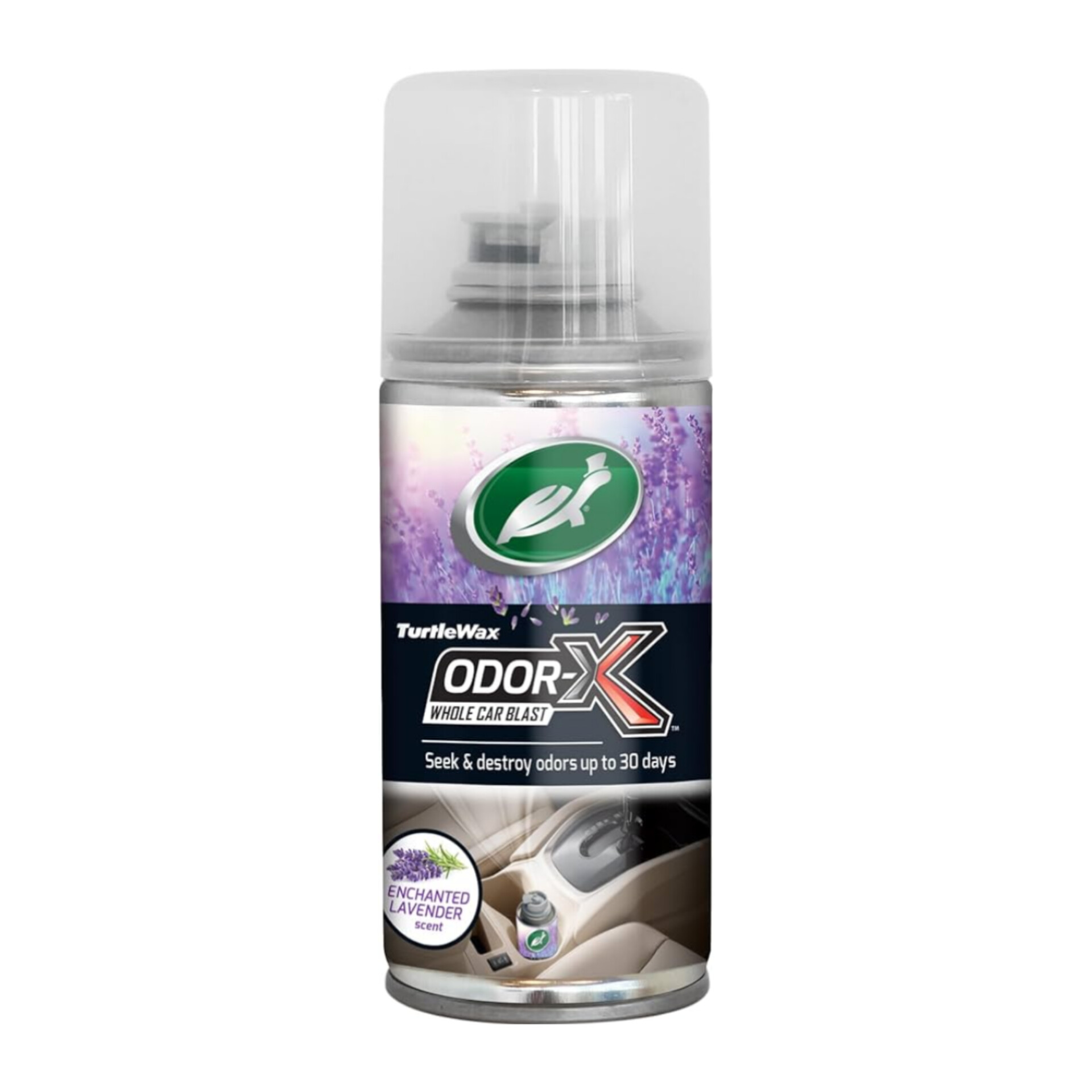 ترتل واکس بمب خوشبوکننده و از بین برنده بوی ماشین رایحه اسطوخودوس (Turtle Wax)