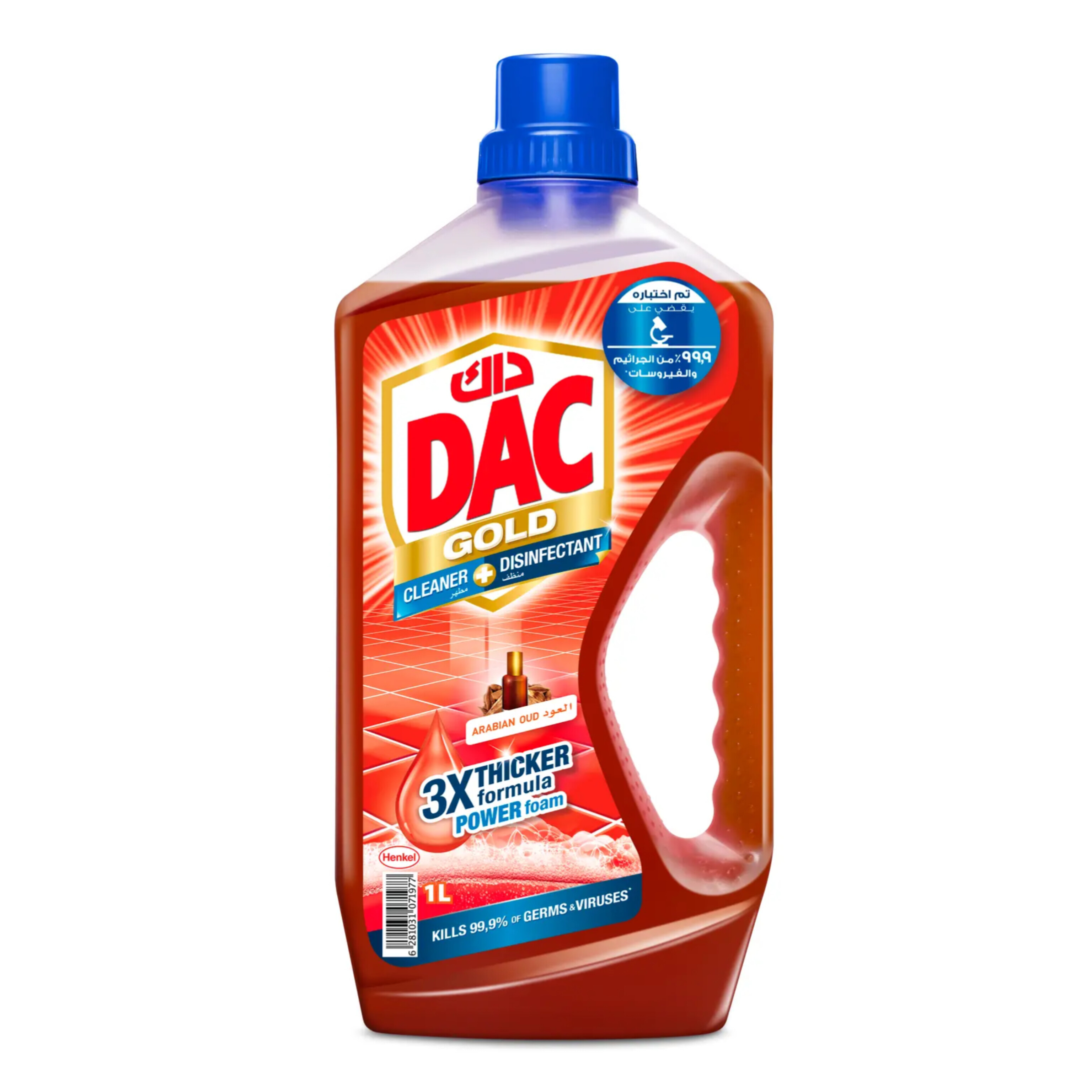 داک گلد مایع کفشور با رایحه عود عربی (DAC Gold Oud)