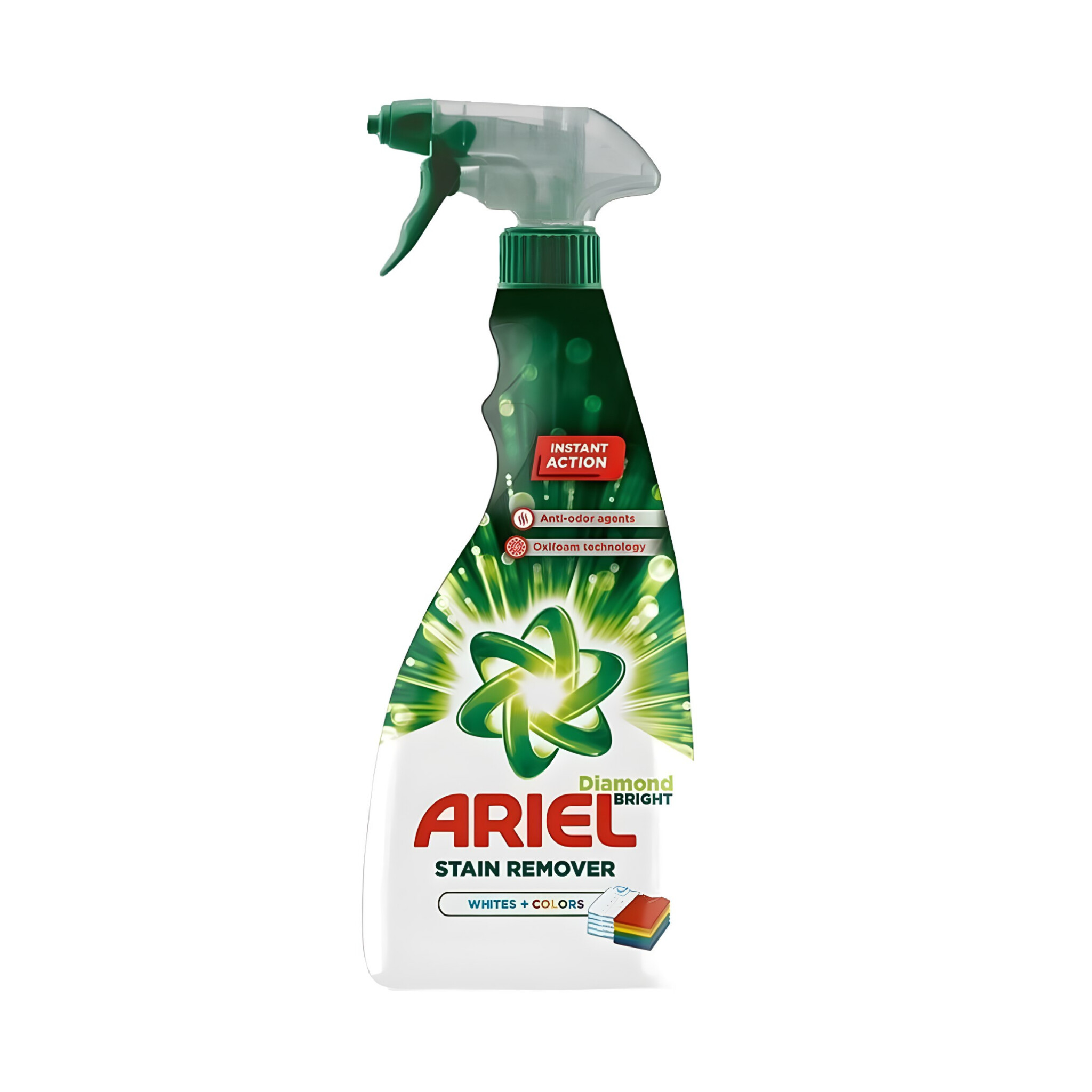 اریل اسپری لکه بر لباس رنگی و سفید اروپایی (Ariel 750)