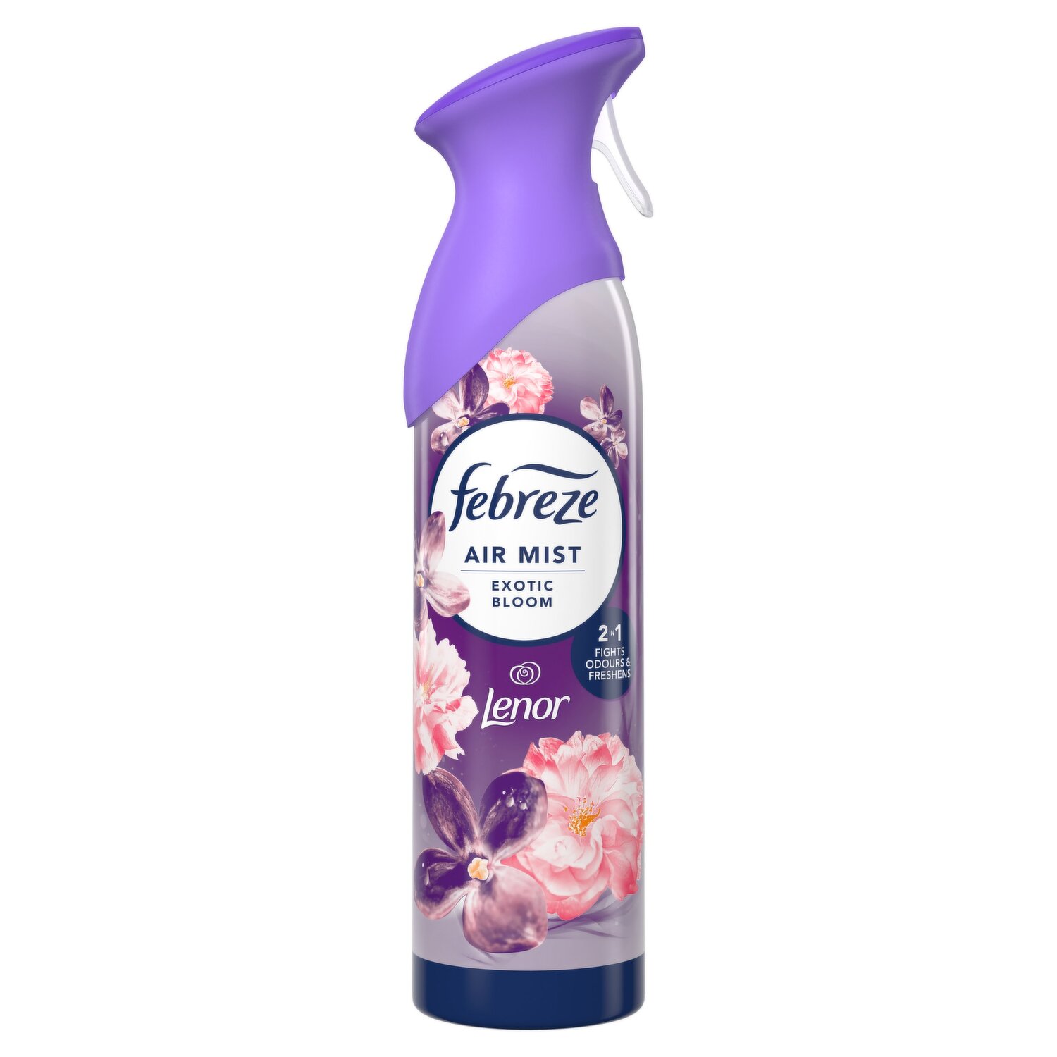 فبرز اسپری خوشبوکننده هوا رایحه لنور گل‌های گرمسیری اروپایی (Febreze + Lenor)