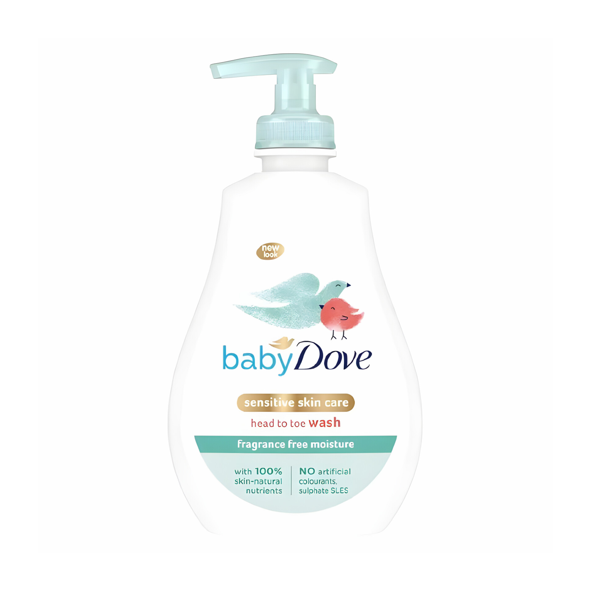 داو شامپو سر و بدن کودک و نوزاد ضدحساسیت اروپایی (Baby Dove)