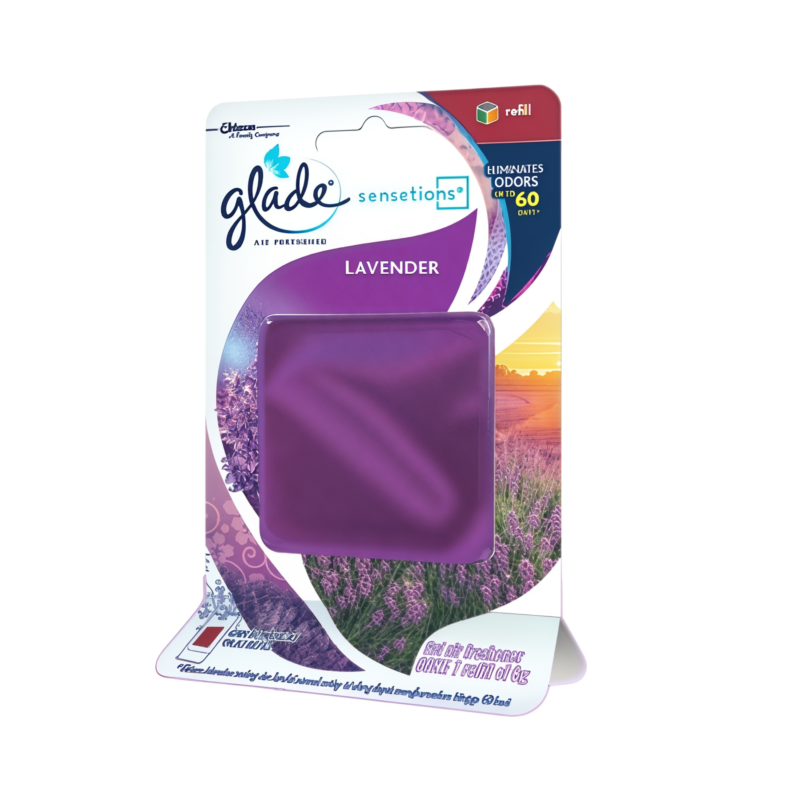 گلید ژل خوشبوکننده هوا کارتی با رایحه اسطوخودوس (Glade Gel)