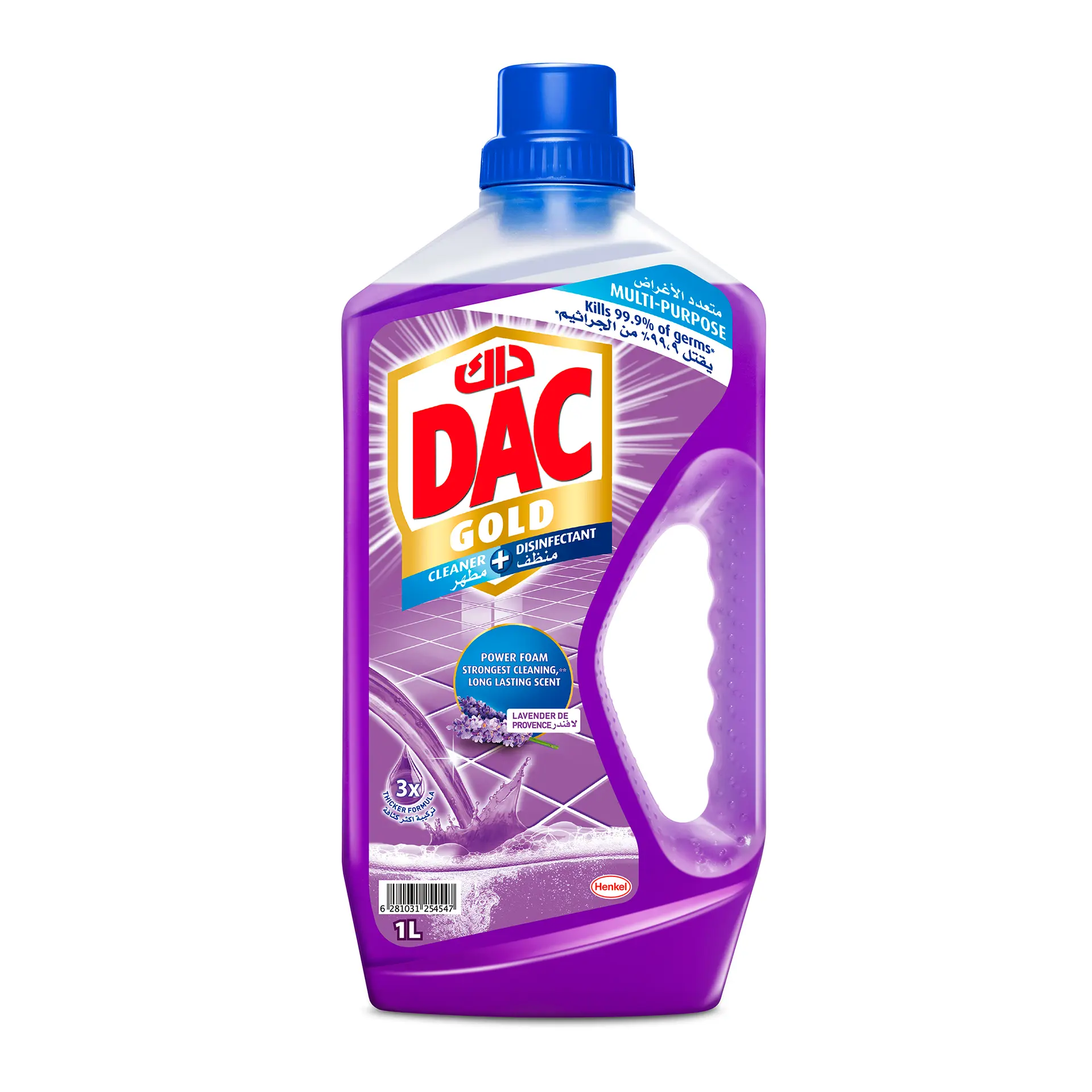داک گلد مایع کفشور با رایحه استخودوس (DAC Gold Lavender)