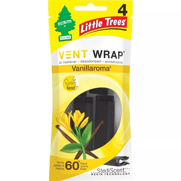 لیتل تریس خوشبوکننده خودرو رایحه وانیالاروما  (Little Trees Vent Warp Vanillaroma)