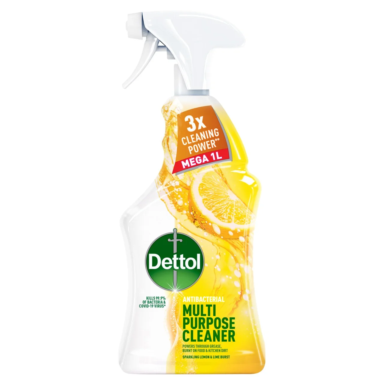 دتول اسپری چند منظوره تمیز و ضد عفونی کننده سطوح رایحه لیمو (Dettol Multi)