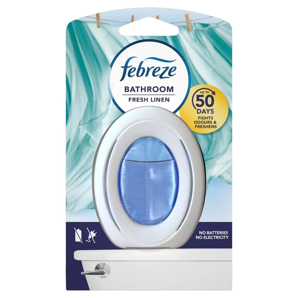 فبرز اروپایی خوشبوکننده سرویس بهداشتی رایحه ملحفه تازه و تمیز (Febreze White Fresh Linen)