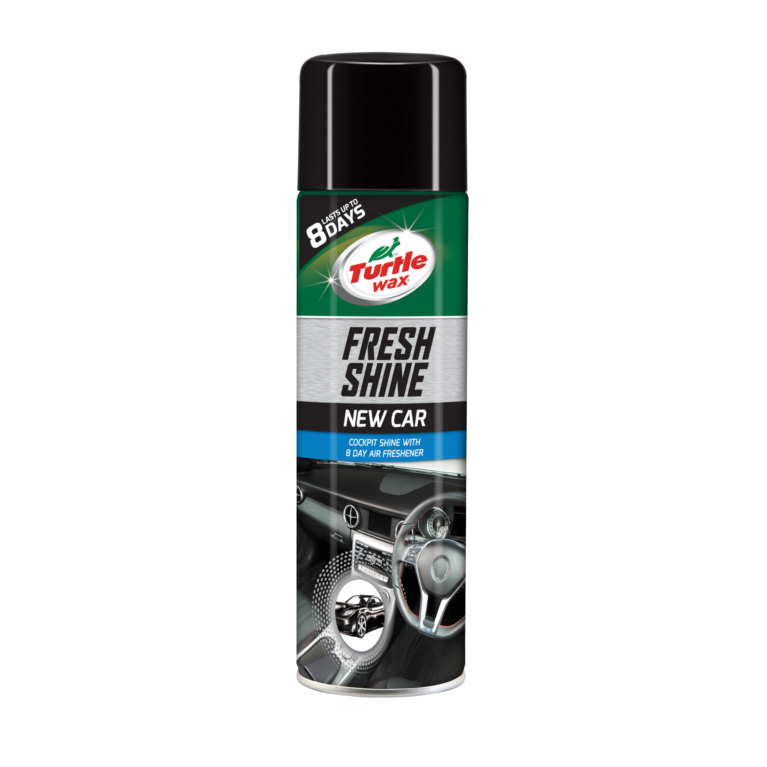 ترتل واکس اسپری براق کننده و خوشبو کننده داشبورد رایحه ماشین نوو (Turtle wax NEW CAR)