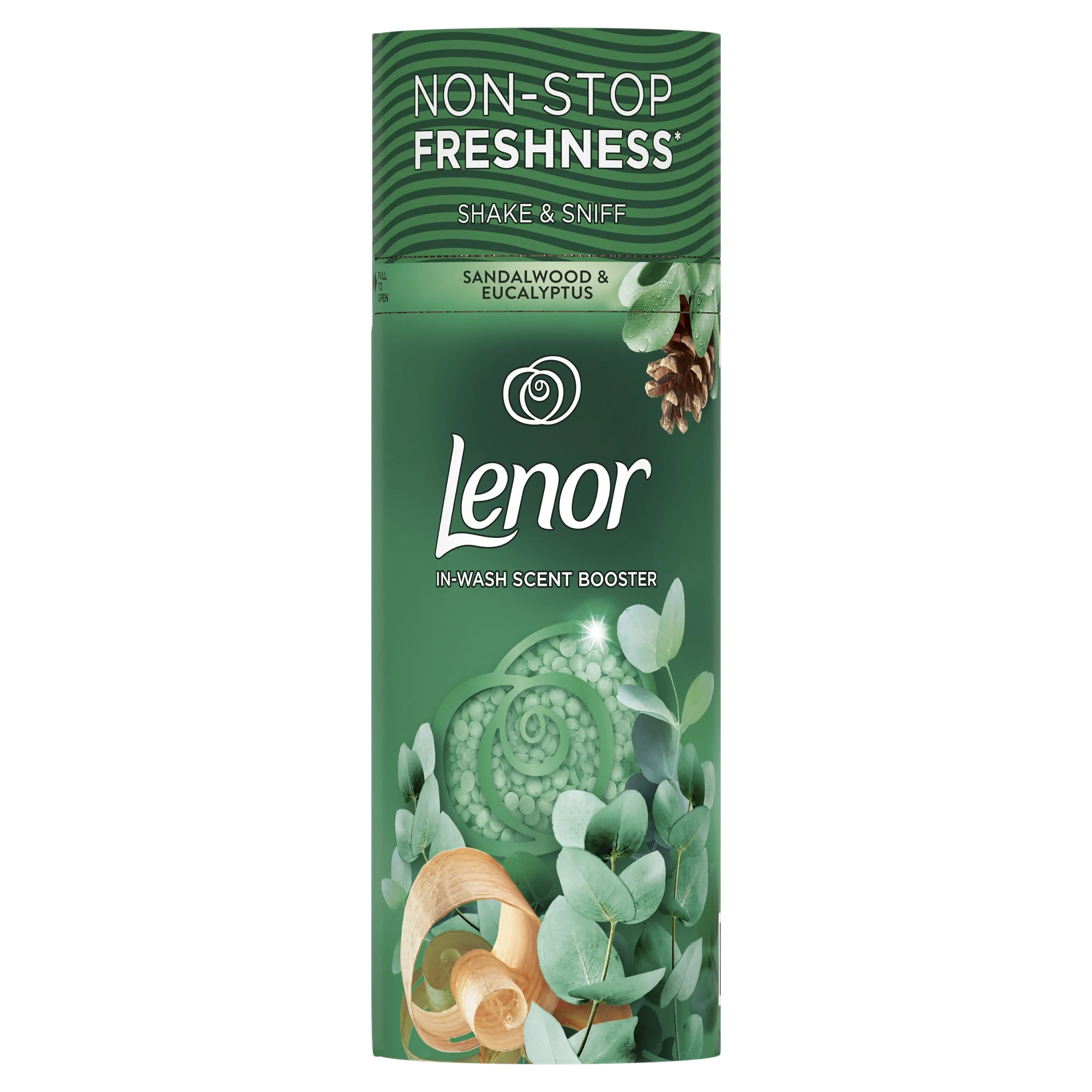 لنور دانه های خوشبوکننده لباس رایحه چوب سندل و اکالیپتوس  (Lenor Sandalwood & Eucalyptus)