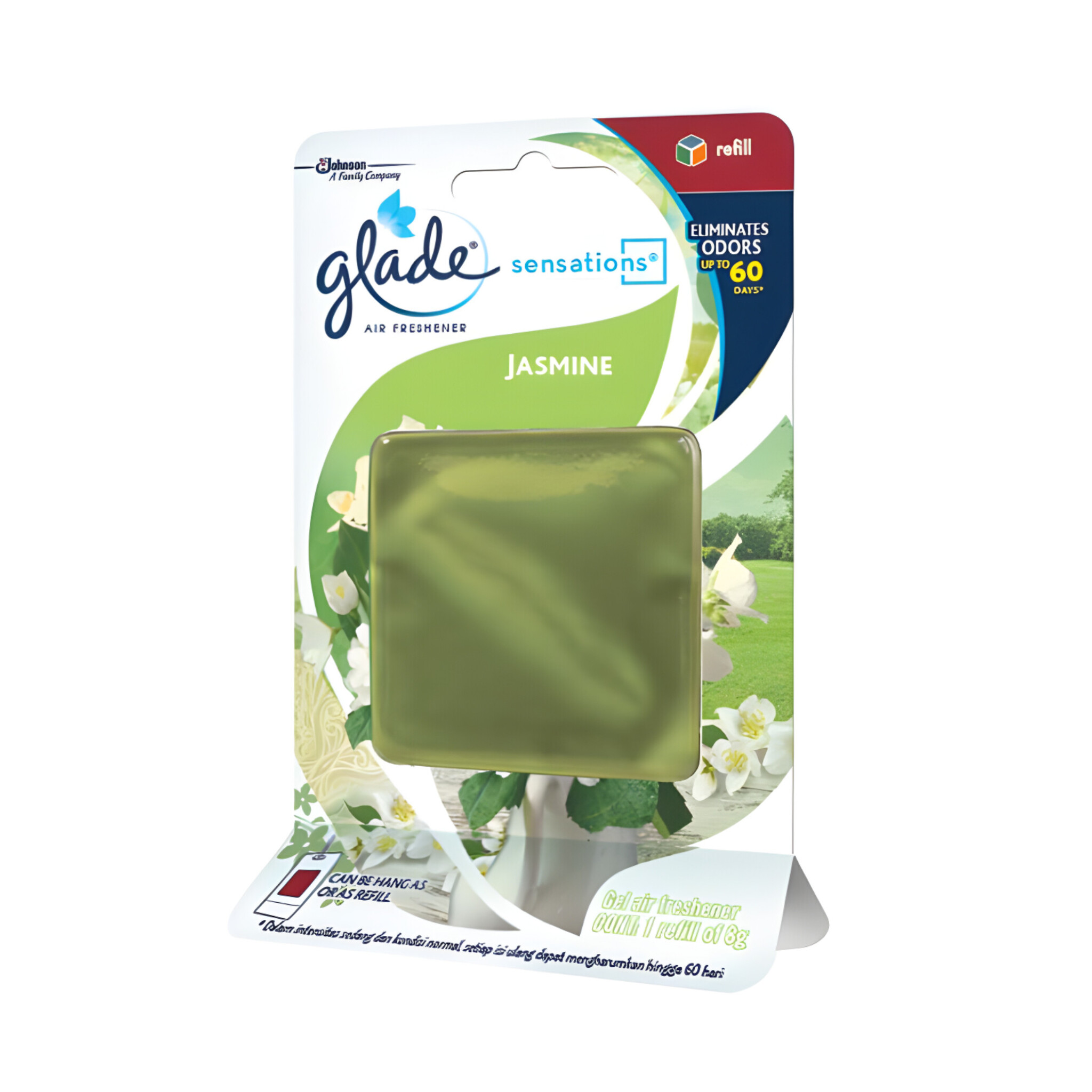 گلید ژل خوشبوکننده هوا کارتی با رایحه یاسمین (Glade Gel)