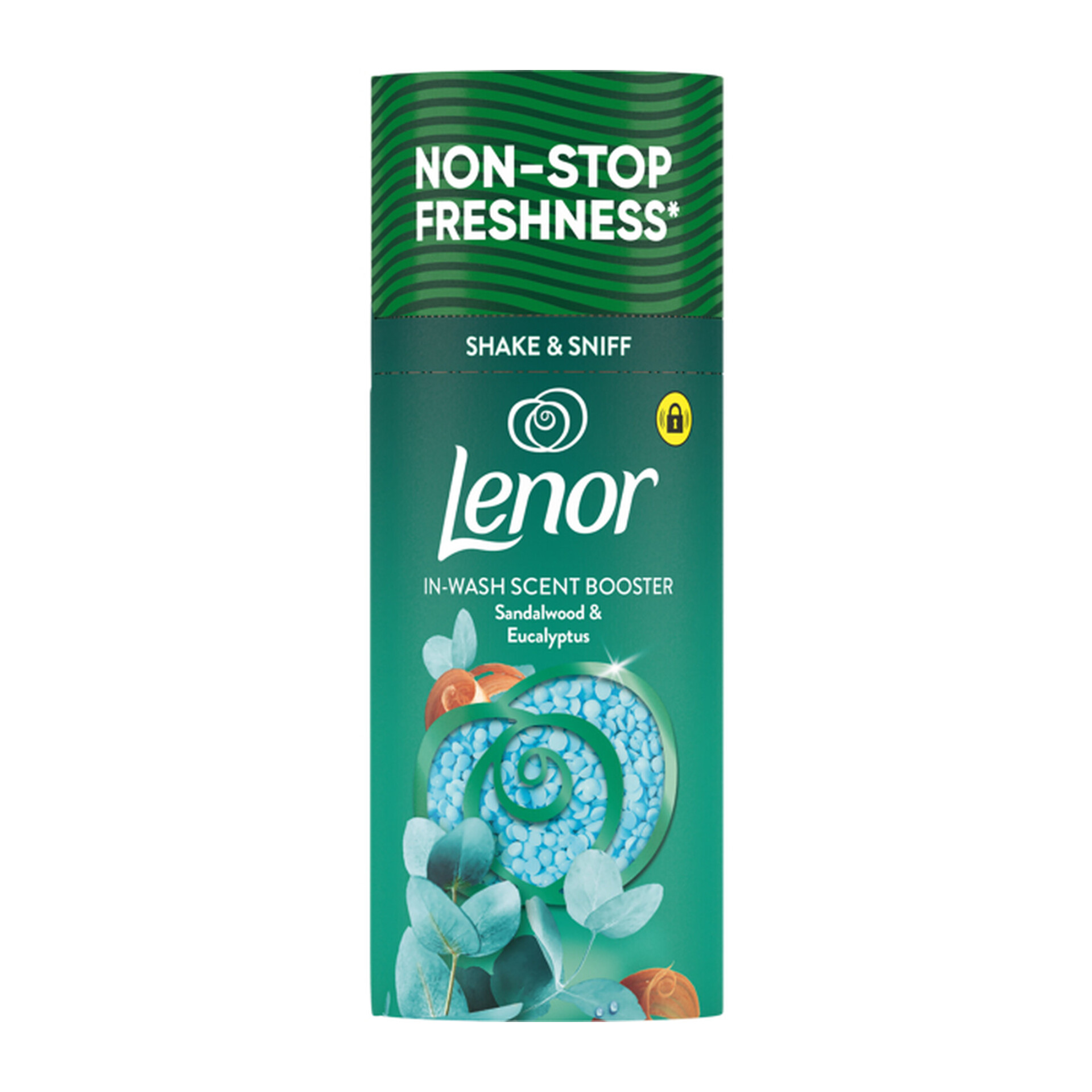 لنور دانه های خوشبوکننده لباس رایحه چوب سندل و اکالیپتوس  (Lenor Sandalwood & Eucalyptus)