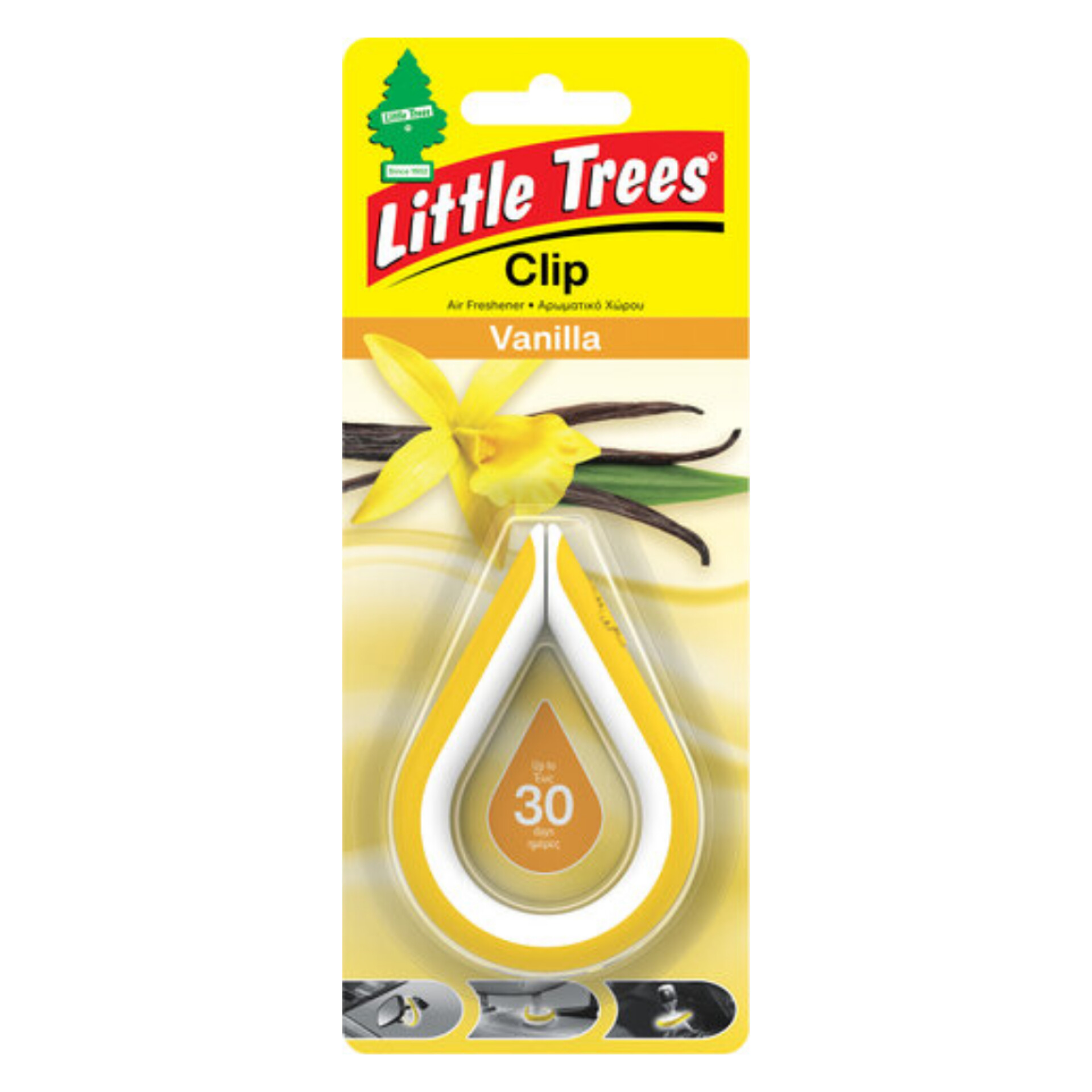 لیتل تریس خوشبوکننده خودرو رایحه وانیل (Little Trees clip Vanilla)