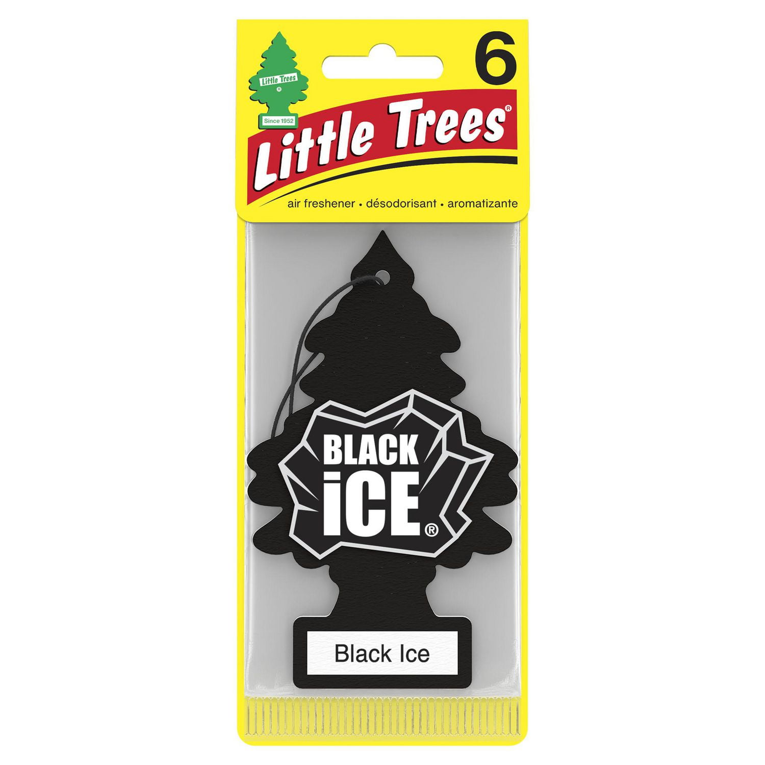 لیتل تریس خوشبوکننده خودرو یخ سیاه (Little trees Black ice)