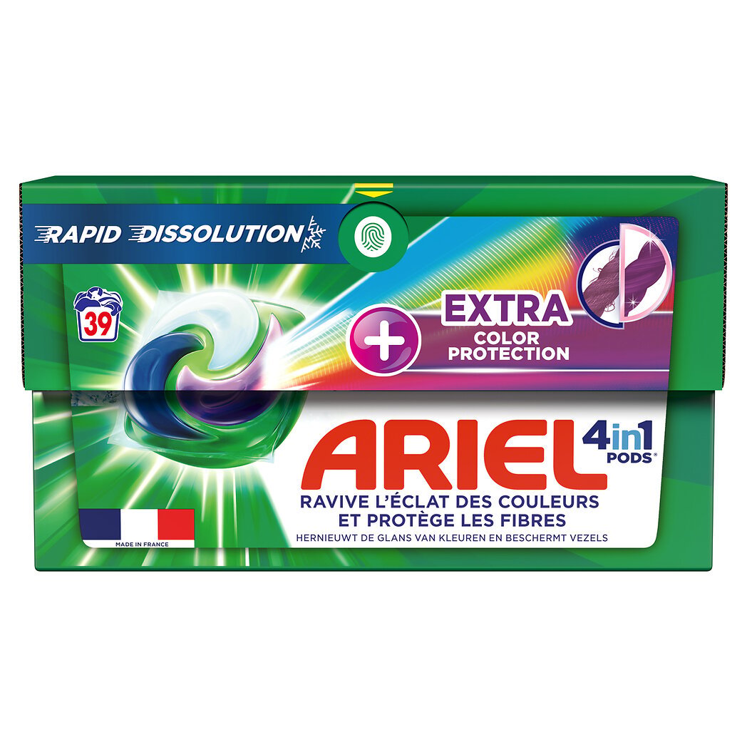 اریل اکسترا فایبر فرانسه قرص لباسشویی (Ariel 4in1 Pods+ Extra Fiber 39)