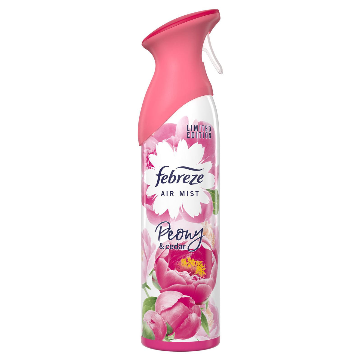 فبرز اسپری خوشبوکننده هوا گل‌ پئونی صورتی و چوب سدر اروپایی (Febreze)