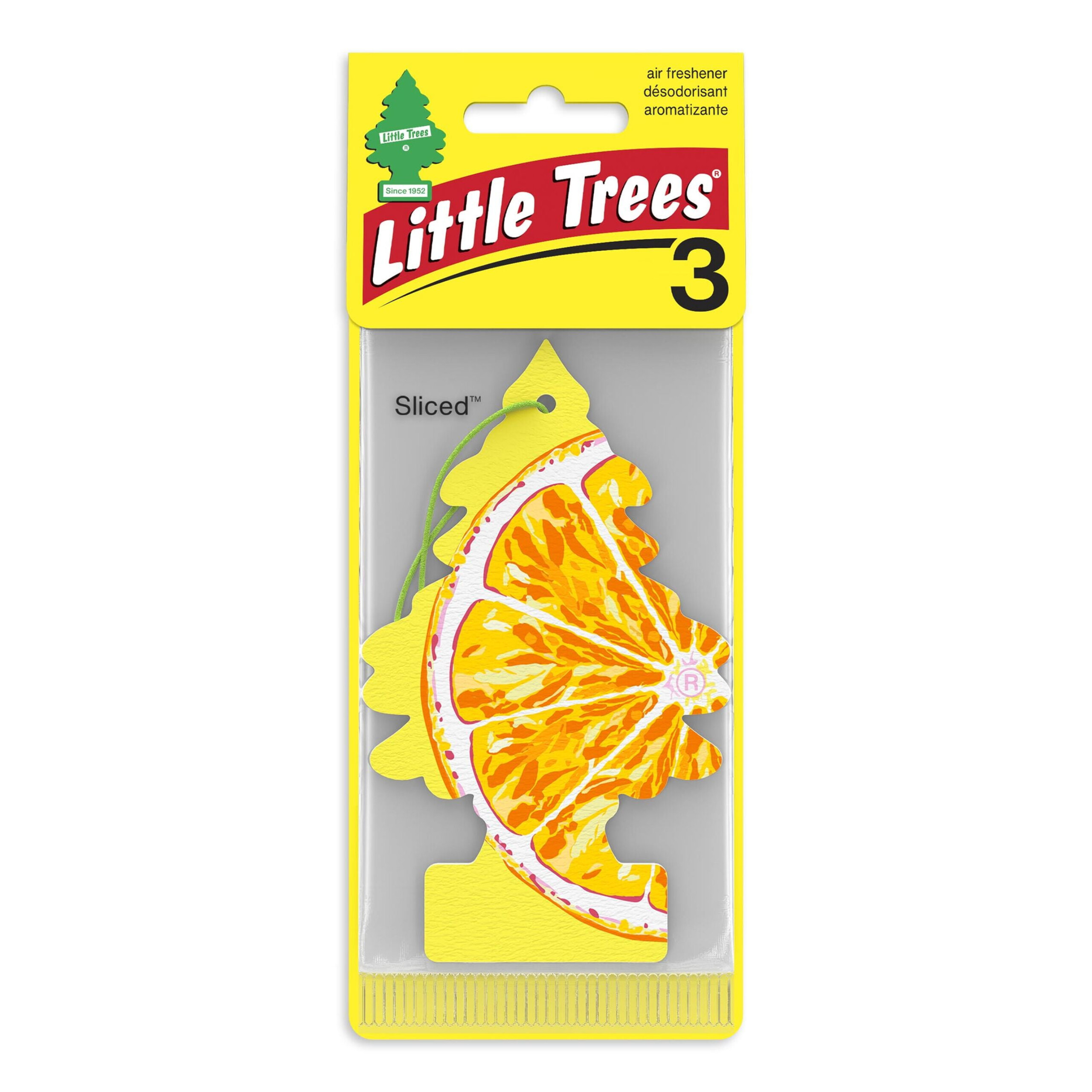 لیتل تریس خوشبوکننده خودرو رایحه مرکبات(Little trees Sliced)
