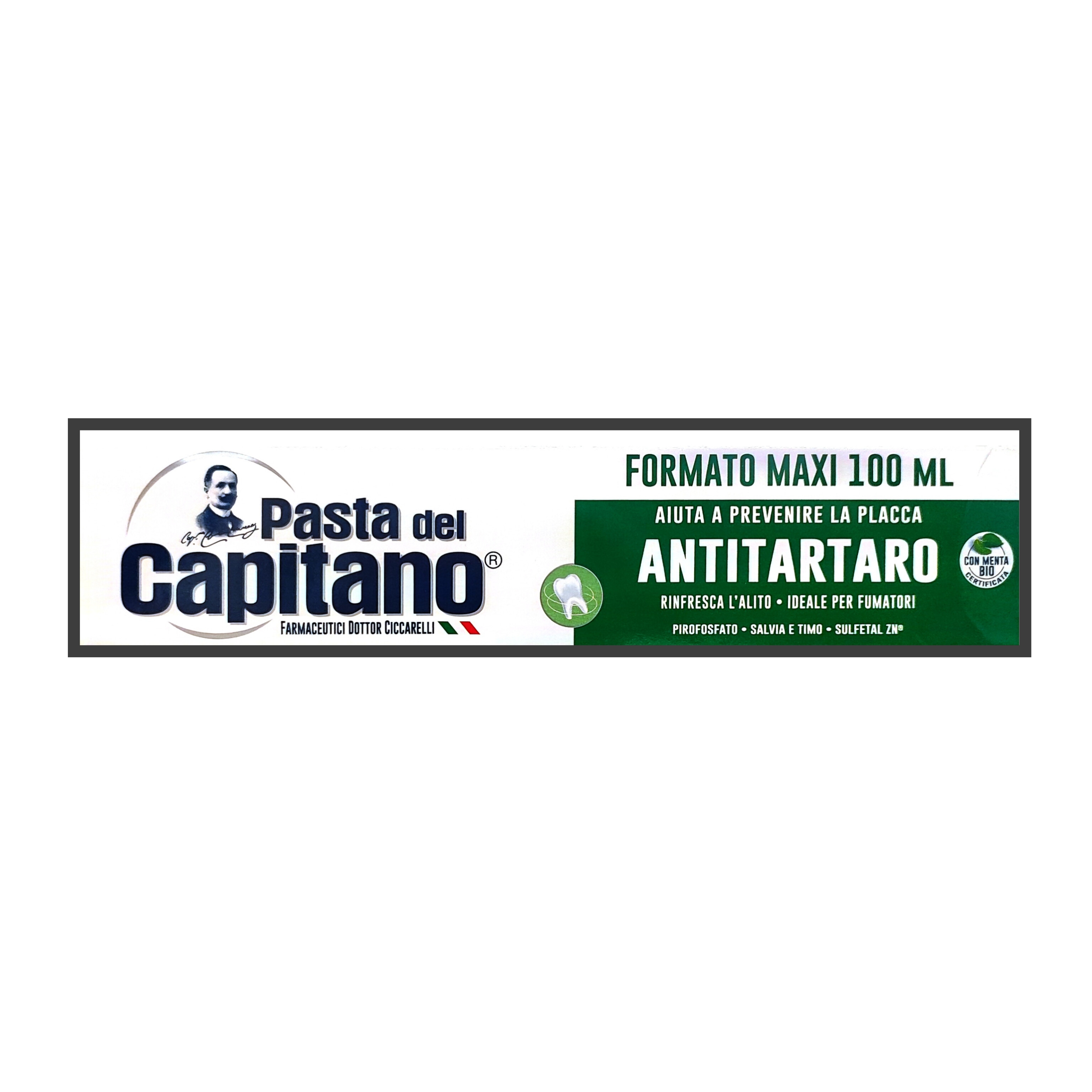 پاستا دل کاپیتانو خمیردندان ضد جرم (Pasta del Captaino Anti tartaro)